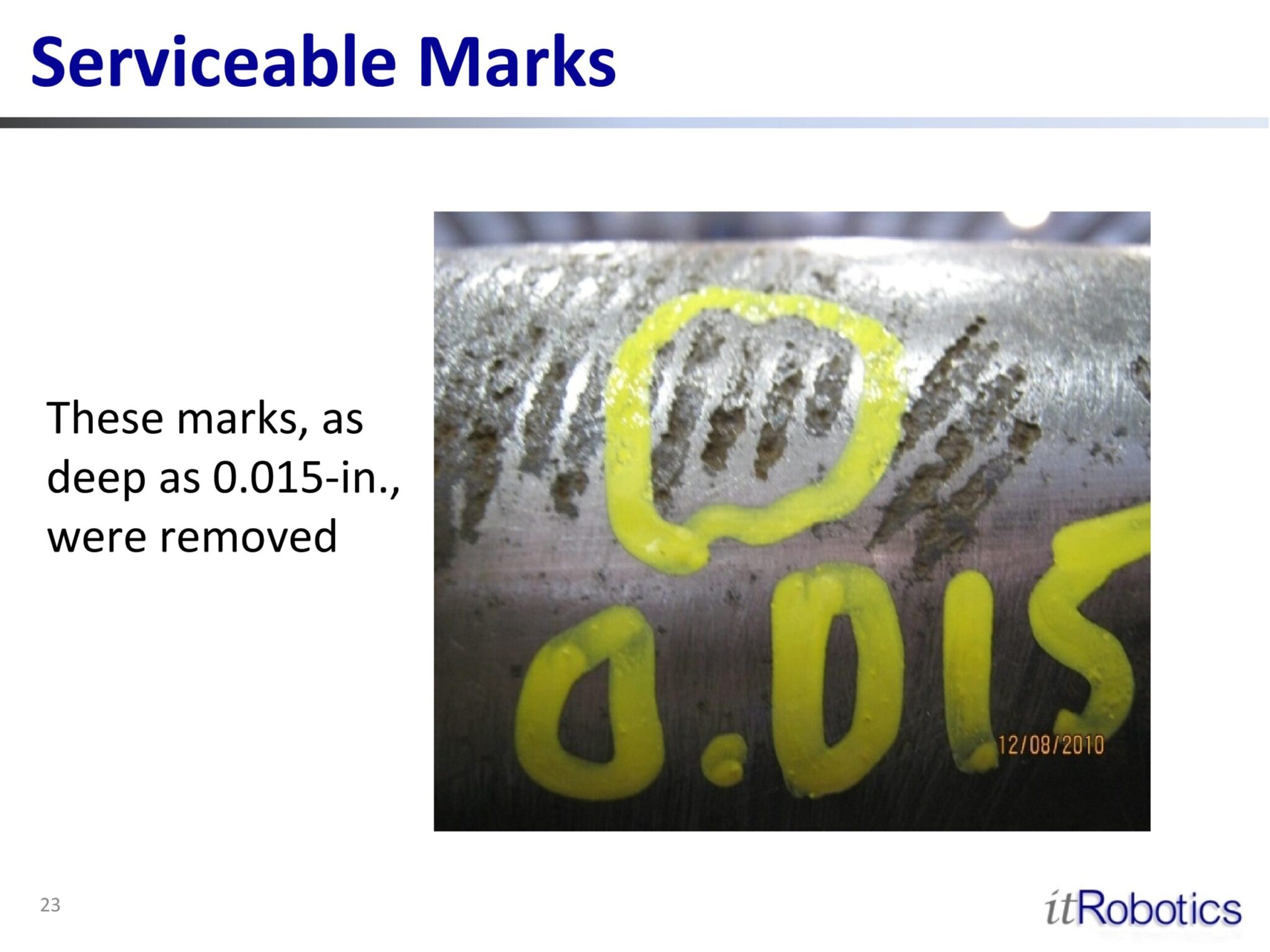 Serviceable Marks